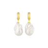 Baroque Pearl Drop Earrings