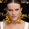 Golden Poppy Earrings