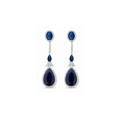 Alexandra Earrings in Colour