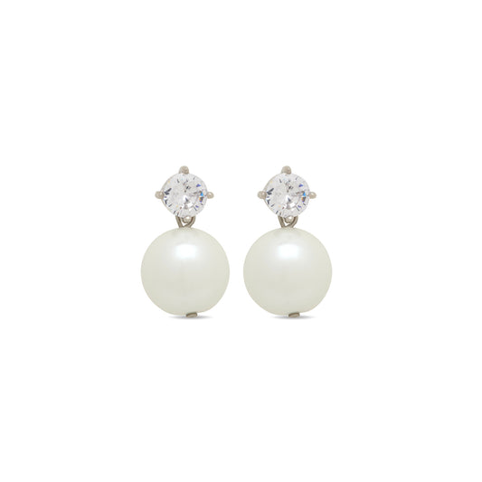 Remy Earrings 12mm pearl