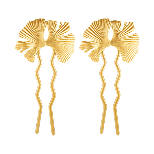 Gingko hairpin set