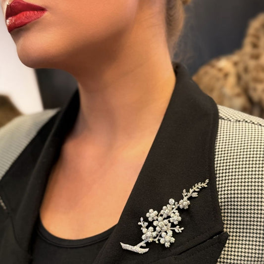 Miss Cherry Blossom Brooch