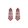 Ava Earrings in Ruby